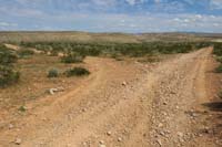 125-.9_miles_down_dirt_road_to_Gnarley_Connect_DT-DR_continues_4.25_miles_to_Hwy_160_at_Cougar_Ave
