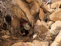39-Mike_takes_the_rabbit_hole,I_scramble_the_harder_way-from_Brett