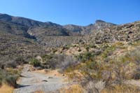 10-nearing_end_of_the_road,hiking_up_Trench_Canyon_in_center,then_R_to_Waterworld_Canyon-10am