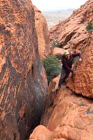 05-looking_back_to_Brett_scrambling_up_exposed_section