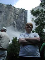 08-Kristi_at_Bridalveil_Falls