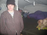 09-Kristi_and_Baxter_with_our_bed