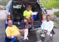 90-Ali_Harlan_and_I_relaxing_back_at_the_campsite