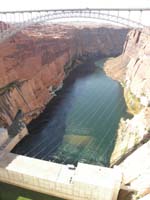 17-view_down_canyon-power_plant_and_Glen_Canyon_Bridge