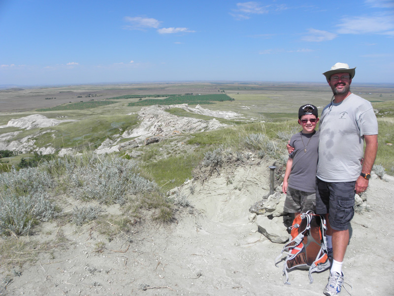 27-Joel_and_son_Toby_on_peak